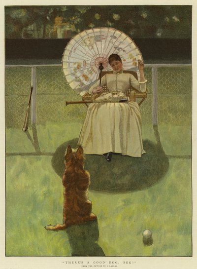 Bravo cane; chiedi! da John Lavery